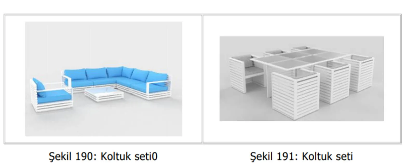 örnek mobilya set tasarım başvuruları-marka tescil başvurusu